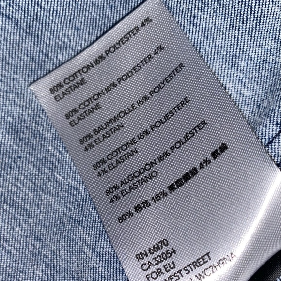 Free People We The Free Notch Denim Wrap Skirt With Snap Buttons Bohemian Boho - Picture 7 of 10